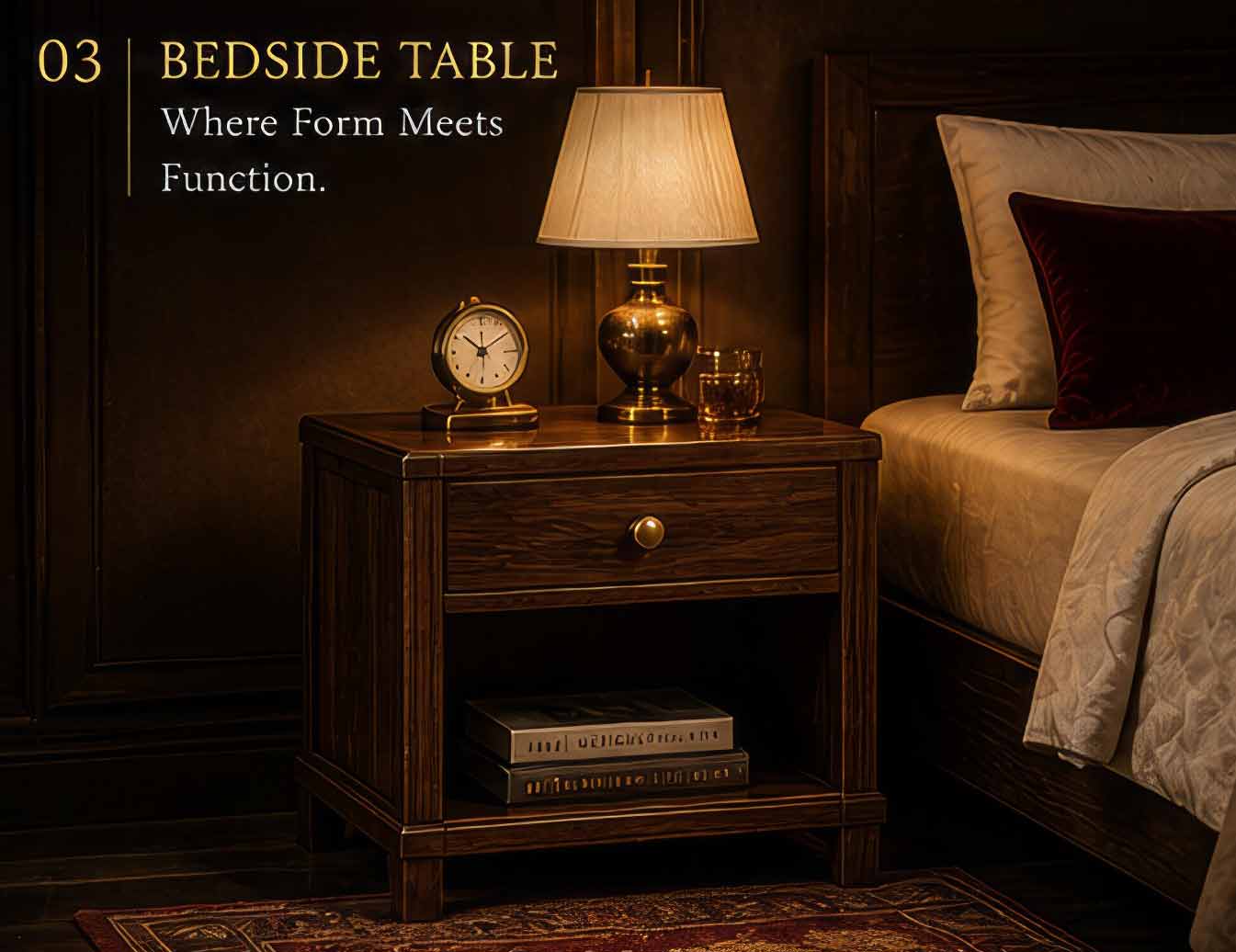 Premium Bedside Table
