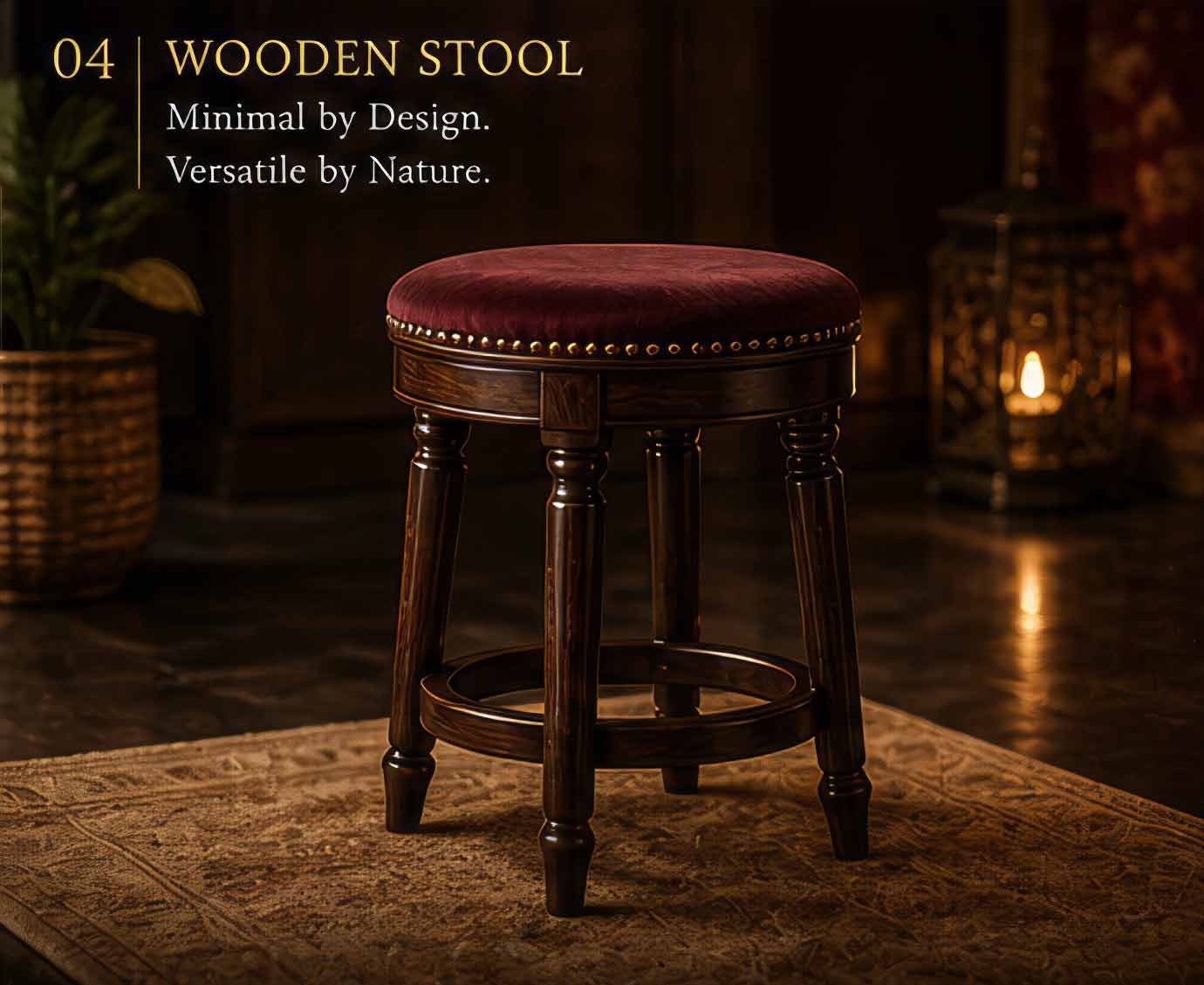 Wooden Stool